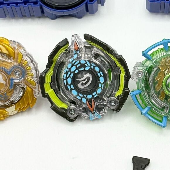 Beyblade Burst Spinners Quetziko Q2 Evolution Hyrus H2 Horusood H2 Evipero E2 wi - Picture 3 of 6
